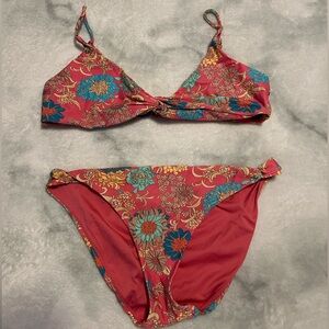o’neill pattern bikini set
